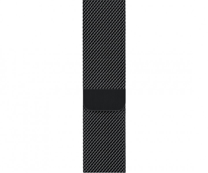 Apple Watch Series 2 42mm Space Black Stainless Steel Case with Space Black Milanese Loop Band (MNQ12)